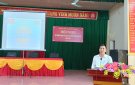 Đảng ủy xã Xuân Sinh tổ chức hội nghị tập huấn, bồi dưỡng nghiệp vụ công tác kiểm tra, giám sát và kỷ luật Đảng năm 2023