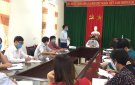 XUÂN SINH TỔ CHỨC HỘI NGHỊ KHẨN GIAO BAN BCĐ TRIỂN KHAI CÁC CHỈ THỊ CỦA CẤP TRÊN VỀ VIỆC THỰC HIỆN CÁCH LY TOÀN XÃ HỘI KHÔNG ĐỂ DỊCH BỆNH COVID-19 LÂY LAN RA CỘNG ĐỒNG