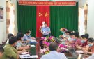 XUÂN SINH TỔ CHỨC HỘI NGHỊ GIAO BAN BCĐ  PHÒNG CHỐNG DỊCH BỆNH COVID 19