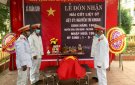 Xã Xuân Sinh tổ chức đón nhận và Lễ truy điệu liệt sỹ Nguyễn Trí Khoan tại nhà bia liệt sỹ xã nhà