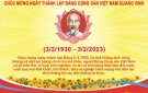 CHÀO MỪNG KỶ NIỆM 93 NĂM NGÀY THÀNH LẬP ĐẢNG CỘNG SẢN VIỆT NAM (03/2/1930-03/02/2023)