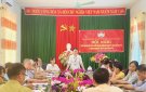 Mặt trận tổ quốc xã Xuân Sinh tổ chức hội nghị sơ kết công tác Mặt trận 6 tháng đầu năm, triển khai nhiệm vụ trọng tâm 6 tháng cuối năm 2023 và tham gia đóng góp ý kiến xây dựng chính quyền