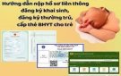 Bài tuyên truyền triển khai 02 nhóm dịch vụ công liên thông khai sinh, khai tử.