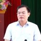 Đoàn công tác của huyện làm việc với xã Xuân Sinh về chương trình xây dựng NTM NC 